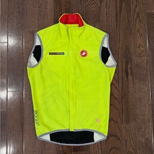 Castelli Neon Yellow Cycling Vest